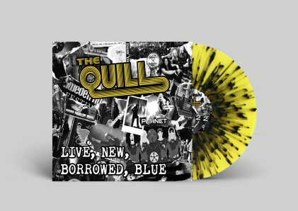 The Quill - Live, New, Borrowed, Blue (2023 Reissue, Metalville, Splatter Vinyl), LP)