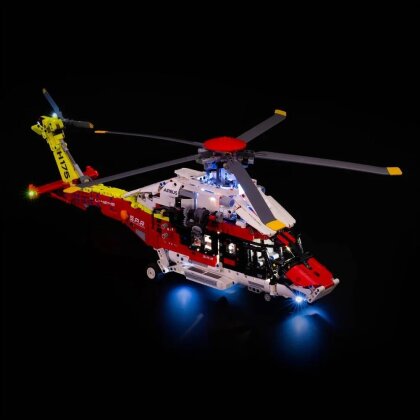 Light My Bricks - Kit di illuminazione a LED per LEGO® 42145 Elicottero di salvataggio Airbus H175