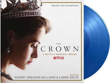 Rupert Gregson-Williams - Crown Season 2 - OST (2022 Reissue, Music On Vinyl, limited to 750 copies, Royal Blue Vinyl, 2 LPs)