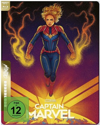Captain Marvel (2019) (Mondo, Limited Edition, Steelbook, 4K Ultra HD + Blu-ray)