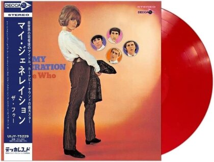 The Who - My Generation (2023 Reissue, Japan Edition, Limited Edition, Red Vinyl, LP)