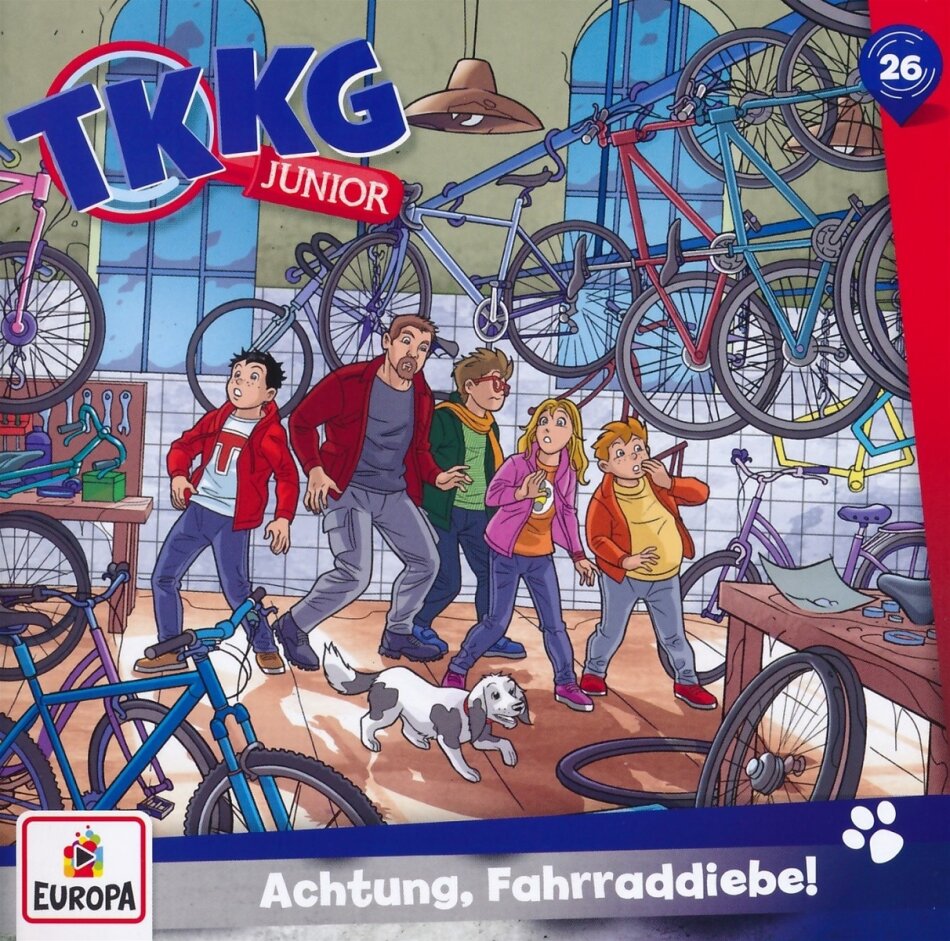 TKKG Junior - Folge 26: Achtung, Fahrraddiebe!