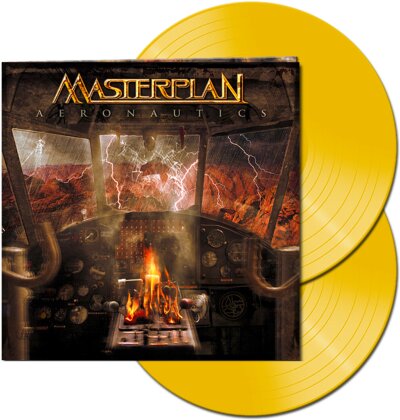 Masterplan - Aeronautics (2023 Reissue, AFM Records, Yellow Vinyl, 2 LPs)