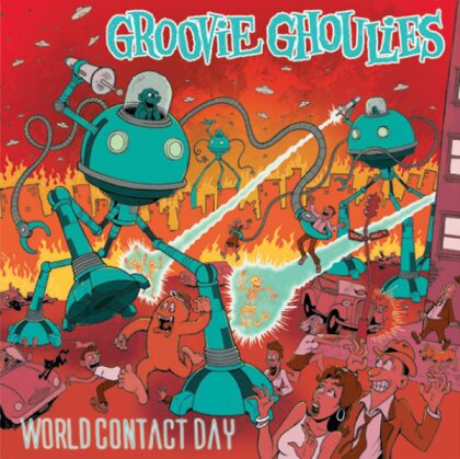 Groovie Ghoulies - World Contact Day (2023 Reissue, Colored, LP)
