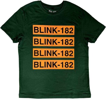 Blink-182 Unisex T-Shirt - Logo Repeat