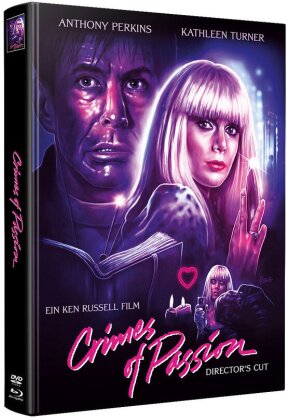 Crimes of Passion (1985) (Wattiert, Director's Cut, Limited Edition, Mediabook, Blu-ray + 2 DVDs)