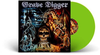 Grave Digger - Rheingold (2023 Reissue, Metalville, Light Green Vinyl, LP)