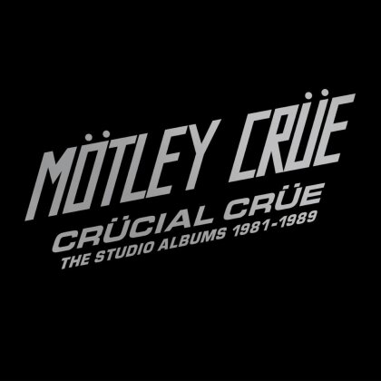 Mötley Crüe - Crücial Crüe-The Studio Albums 1981-1989 (Boxset, Limited Edition, Colored, 5 LPs)