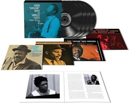 Eddie Lockjaw Davis - Cookin' With Jaws And The Queen: The Legendary Prestige Cookbook Albums (4 LPs)