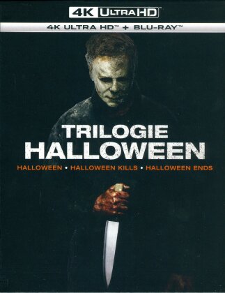 Trilogie Halloween - Halloween (2018) / Halloween Kills (2021) / Halloween Ends (2022) (3 4K Ultra HDs + 3 Blu-rays)