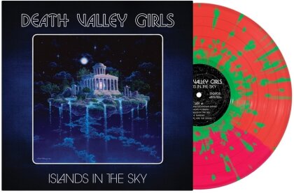 Death Valley Girls - Islands In The Sky (Limited Edition, Neon/Splatter Pink Vinyl, LP)