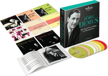 Jörg Demus - Bach Recordings On Westminster