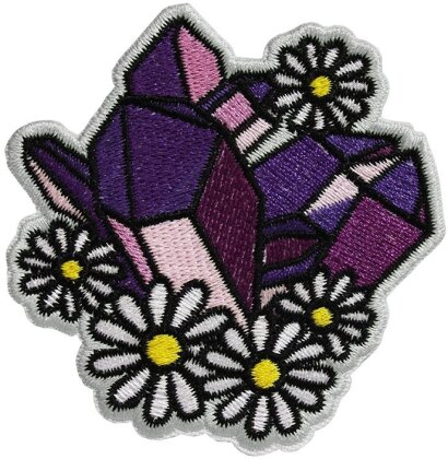Crystals & Flowers - Patch