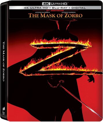 The Mask Of Zorro (1998) (25th Anniversary Edition, Limited Edition, Steelbook)