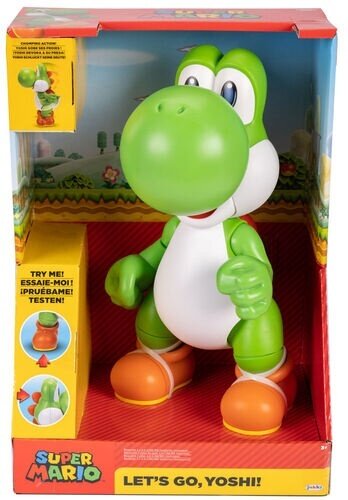 Super Mario Sprechende Actionfigur Let's Go! Yoshi! 36 cm