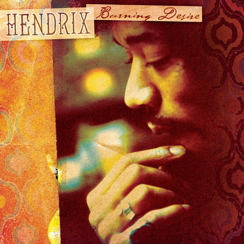 Jimi Hendrix - Burning Desire (Black Friday 2022, RSD 2022, Transparent Orange/Transparent Red Vinyl, 2 LPs)