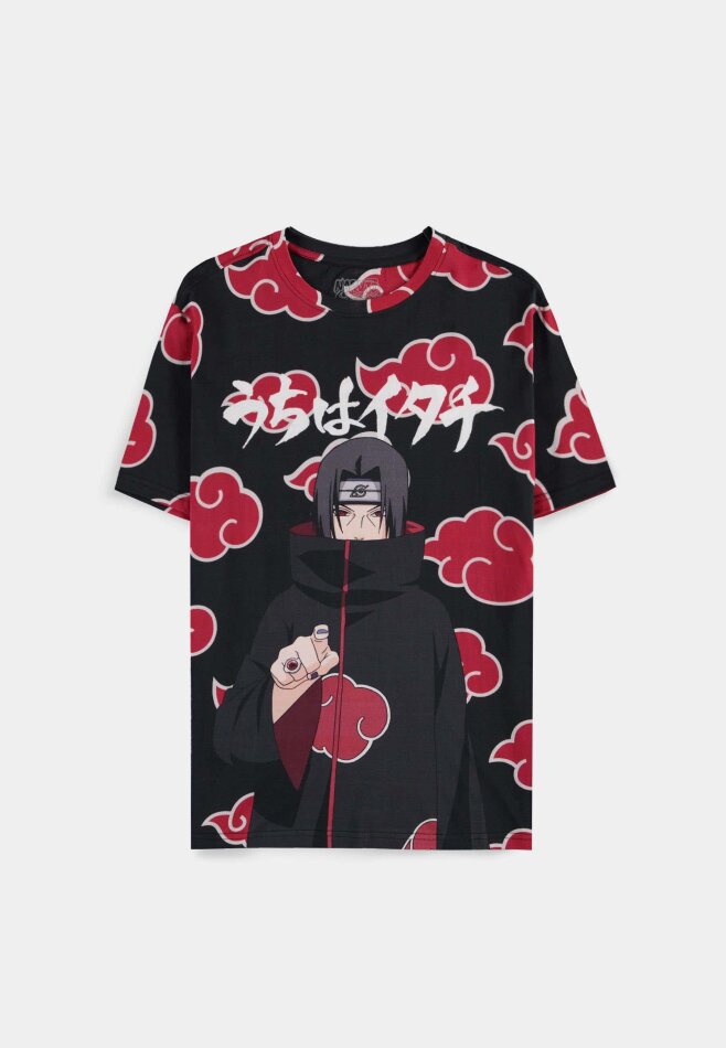 Naruto Shippuden: Itachi Clouds - Digital Printed Multicolor (T-Shirt Unisex Tg. L)