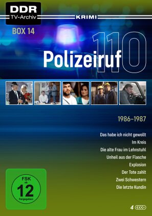 Polizeiruf 110 - Box 14: 1986-1987 (DDR TV-Archiv, Neuauflage, 4 DVDs)