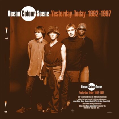 Ocean Colour Scene - Yesterday Today 1992-1997 (Boxset, 140 Gramm, Orange & Blue Vinyl, 5 LPs)