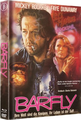 Barfly (1987) (Cover C, Limited Edition, Mediabook, Blu-ray + DVD)
