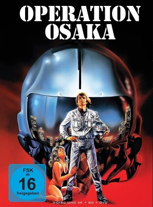 Operation Osaka (1983) (Cover B, Edizione Limitata, Mediabook, 4K Ultra HD + Blu-ray + DVD)