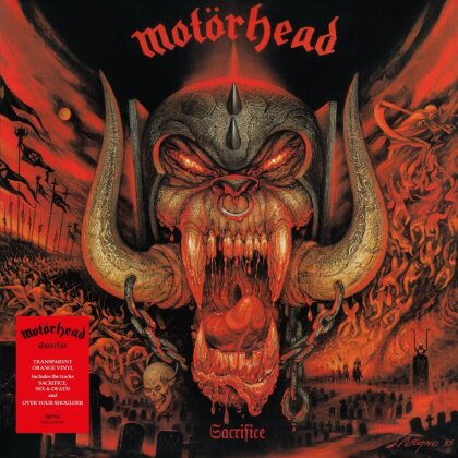 Motörhead - Sacrifice (2023 Reissue, BMG Rights Management, Orange Vinyl, LP)