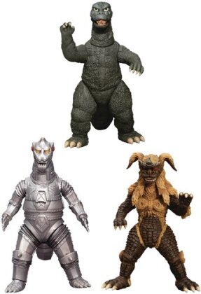 Godzilla Vs Mechagodzilla (1974) Three Figure Set