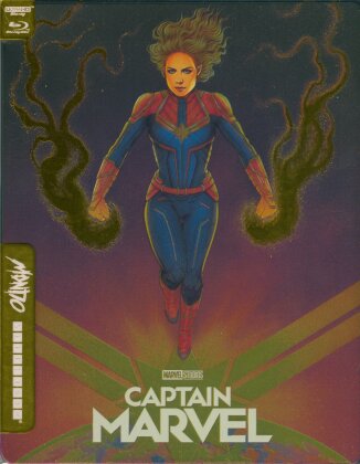 Captain Marvel (2019) (Mondo, Edizione Limitata, Steelbook, 4K Ultra HD + Blu-ray)