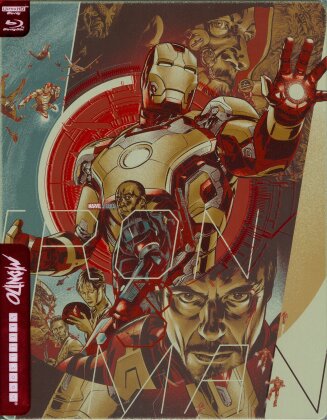 Iron Man 3 (2013) (Mondo, Édition Limitée, Steelbook, 4K Ultra HD + Blu-ray)