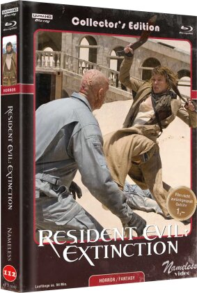Resident Evil 3 - Extinction (2007) (Collector's Edition, Limited Edition, Mediabook, 4K Ultra HD + Blu-ray)