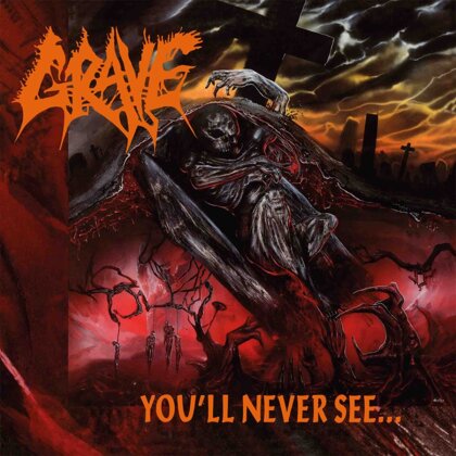 Grave - You'll Never See (2022 Reissue, Deluxe Edition, Splatter Vinyl, LP)