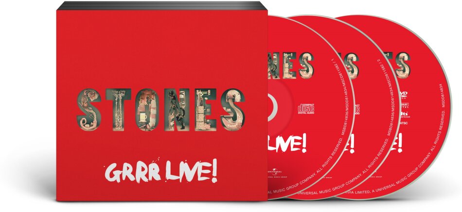 The Rolling Stones - GRRR Live! (Live At Newark) (2 CD + DVD)