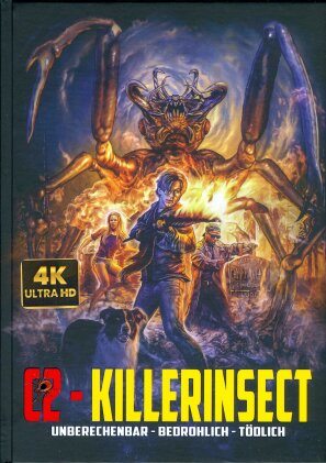 C2 - Killerinsect (1993) (Cover E, Limited Collector's Edition, Mediabook, 4K Ultra HD + Blu-ray + DVD)