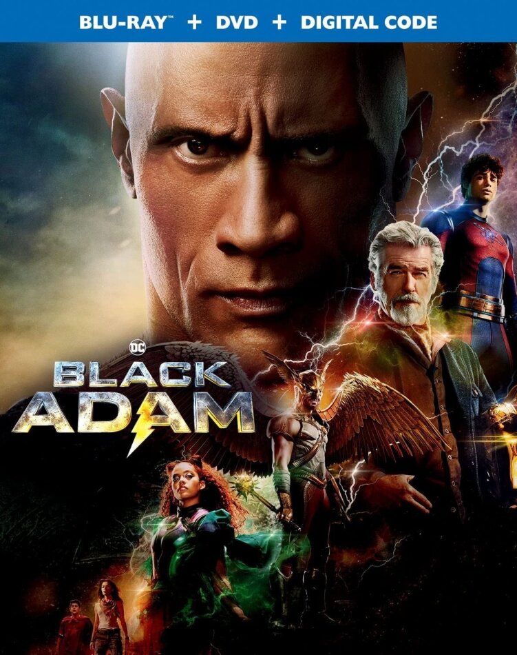 Black Adam (2022) (Blu-ray + DVD)