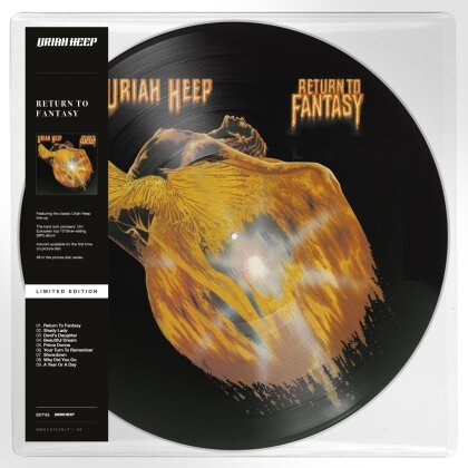 Uriah Heep - Return To Fantasy (2023 Reissue, BMG/Sanctuary, Picture Disc, LP)