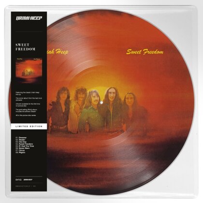 Uriah Heep - Sweet Freedom (2023 Reissue, BMG/Sanctuary, Picture Disc, LP)