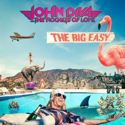 John Diva & The Rockets of Love - The Big Easy (Pink Vinyl, LP)