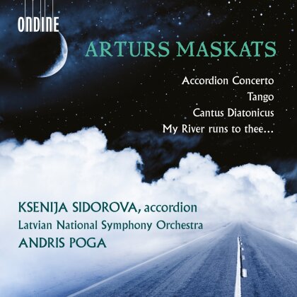 Arturs Maskats (*1957), Andris Poga, Ksenija Sidorova & Latvian National Symphony Orchestra - Accordion Concerto