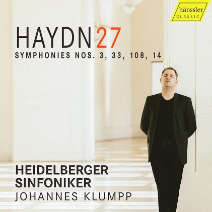 Heidelberger Sinfoniker, Joseph Haydn (1732-1809) & Johannes Klumpp - Haydn 27 - Symphonies 3, 33, 108, 14