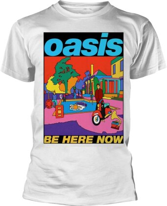 Oasis Unisex T-Shirt - Be Here Now Illustration