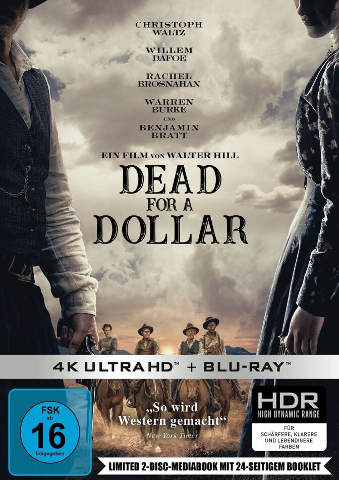 Dead for a Dollar (2022) (Limited Edition, Mediabook, 4K Ultra HD + Blu-ray)