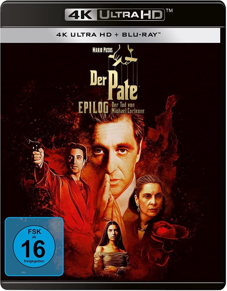 Der Pate 3 - Epilog - Der Tod von Michael Corleone (1990) (4K Ultra HD + Blu-ray)
