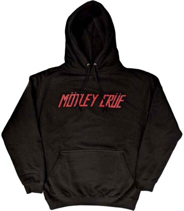 Motley Crue Unisex Pullover Hoodie - Distressed Logo