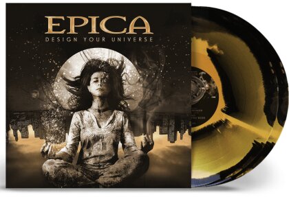 Epica - Design Your Universe (2023 Reissue, Nuclear Blast, Gold-Black Inkspot Vinyl, 2 LPs)