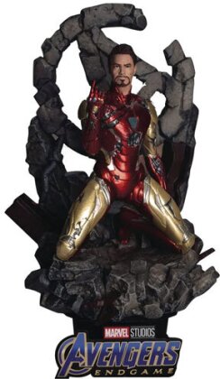 Merc Figur Avengers Endgame MarkMK85 16cm PVC 16cm Beast Kingdom D-Stage Avengers Endgame MK85 Diorama