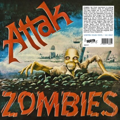 Attak - Zombies (2022 Reissue, radiation reissues, Green Vinyl, LP)