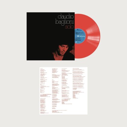 Claudio Baglioni - Solo (2022 Reissue, RCA Italy, Limited Edition, Red Vinyl, LP)