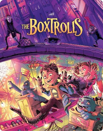 The Boxtrolls (2014) (Édition Limitée, Steelbook, 4K Ultra HD + Blu-ray)