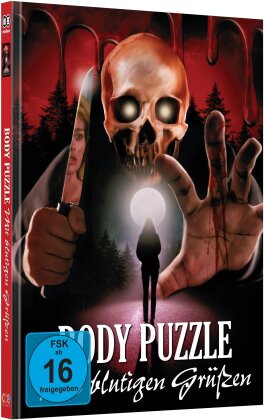 Body Puzzle - Mit blutigen Grüssen (1992) (Cover B, Limited Edition, Mediabook, Blu-ray + DVD)