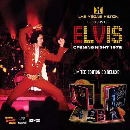Elvis Presley - Las Vegas Hilton Presents Elvis - Opening Night 1972 (Édition Deluxe, Édition Limitée)